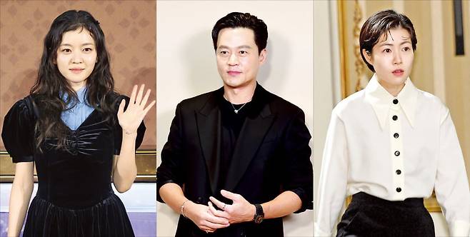 올 상반기 개막하는 ‘바냐삼촌’에 소냐와 바냐 역으로 출연하는 고아성(왼쪽부터)과 이서진, ‘반야아재’에서 소냐 역을 맡은 심은경. 한경DB