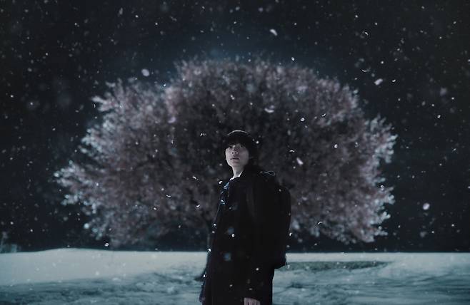 오쿠야마 요시유키 감독 실사 영화 <초속 5센티미터> 한 장면. 롯데엔터테인먼트 제공