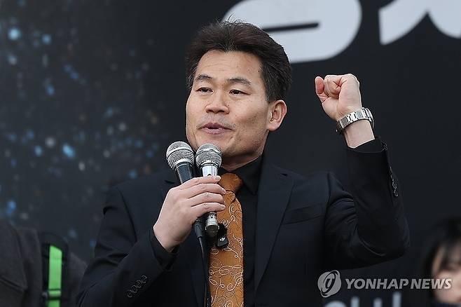 전한길씨. 연합뉴스