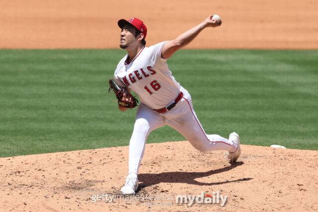 LA 에인절스 기쿠치 유세이./게티이미지코리아