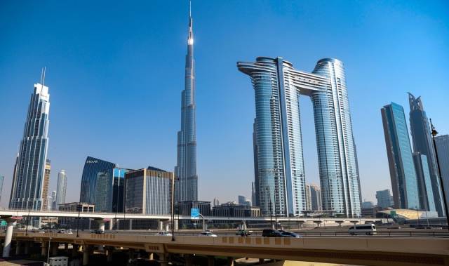 두바이의 초고층 건물들. EPA 연합뉴스