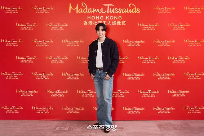 마담 투소 홍콩 밀랍 인형 제작에 참여한 배우 이준호. 마담 투소 홍콩 제공