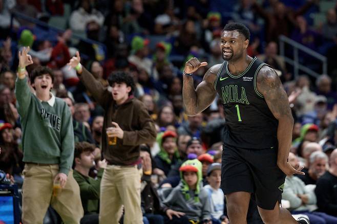 자이언 윌리엄슨. 뉴올리언스 | AP연합뉴스