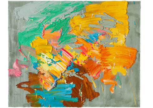 정재철 작가 작품. Middle Ground, 130x162, Oil on Canvas, 2026