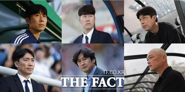 2026시즌 K리그 TSG(기술연구그룹)에 합류한 김두현, 김은중, 이관우, 변성환, 이병근, 김태완(상단 왼쪽부터 시계방향)./K리그