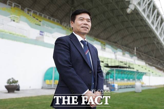 K리그 TSG(기술연구그룹)를 이끌고 있는 김호영 기술위원장./K리그