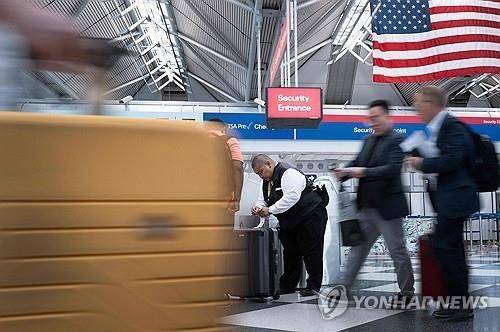 미국 시카고 공항. AFP 연합뉴스