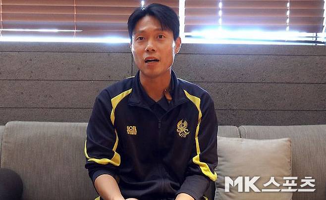 광주 FC 중앙 수비수 민상기. 사진=이근승 기자