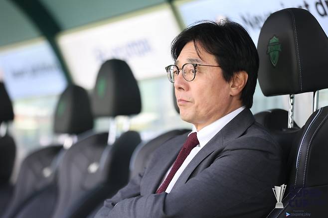황선홍 대전하나시티즌 감독. /사진=한국프로축구연맹 제공