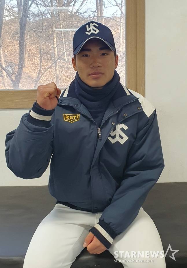 유신고 1학년 시절 오재원. /사진=김동윤 기자