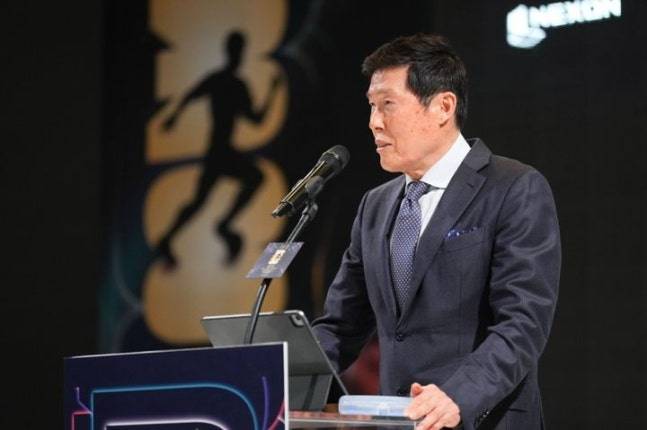 제38회 차범근축구상 시상식에 참석한 차범근 팀차붐 이사장. /사진=차범근축구상위원회 제공