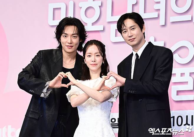 엑스포츠뉴스 박지영 기자, '미혼남녀의 효율적만남' 제작발표회