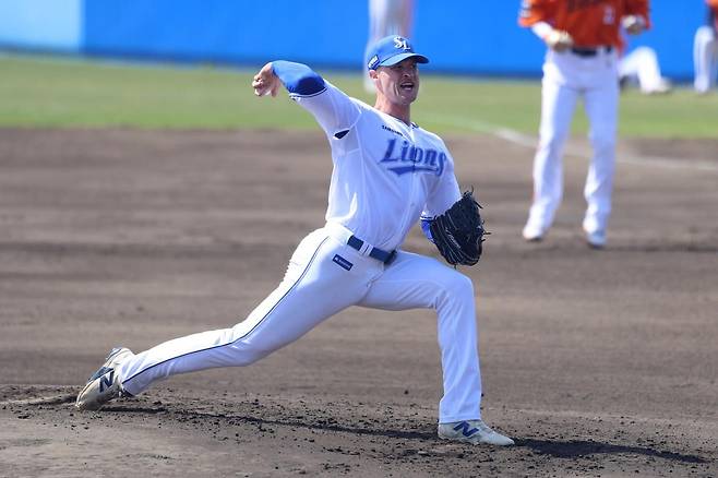 프로야구 삼성 맷 매닝 [삼성 라이온즈 제공. 재배포 및 DB 금지]