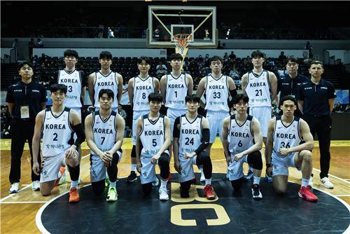 한국 남자 농구 대표팀 [FIBA 제공. 재판매 및 DB 금지]