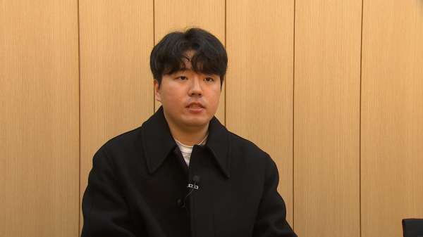 TJB와 인터뷰하는 강태웅 KAIST 김재철AI대학원 박사과정 연구원