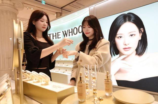 LG생활건강 더후, 더 시크릿 오브 NAD 팝업스토어 현장 [사진=LG생활건강]