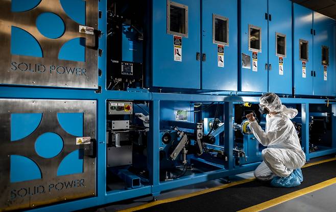 미국 솔리드파워가 한국에&nbsp;연간 최대 500톤(t) 규모 고체전해질 생산 거점을 구축한다. (사진=솔리드파워)