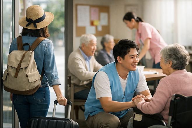 국회 보건복지위원회 소속 서영석 더불어민주당 의원은 12일 '사회복지사 등의 처우 및 지위 향상을 위한 법률 일부개정법률안(사회복지사법 개정안)'과 '사회복지사업법 일부개정법률안(사회복지사업법 개정안)'을 각각 대표 발의했다. 두 법안은 사회복지사 등의 일시적 결원이 발생할 경우 국가와 지방자치단체가 대체인력을 지원하도록 하는 내용을 담고 있다. /챗GPT 생성 이미지