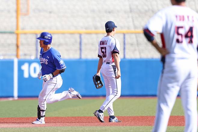 26일 이성규 홈런. 사진제공=삼성 라이온즈