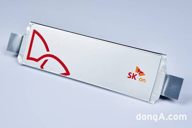 SK온 Advanced SF 배터리.