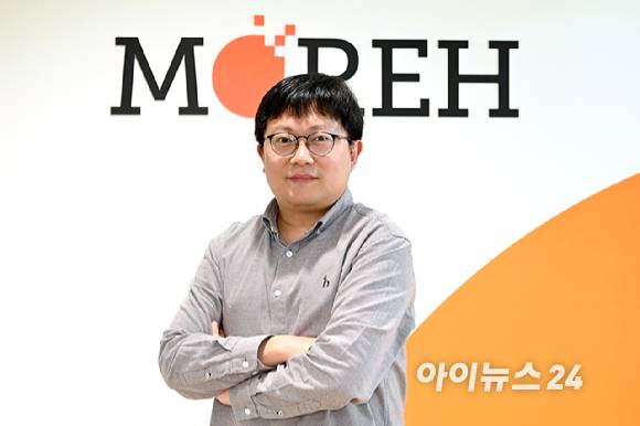 조강원 모레 대표가 24일 서울 강남구 모레 사무실에서 아이뉴스24와 인터뷰를 하고 있다. [사진=곽영래 기자]