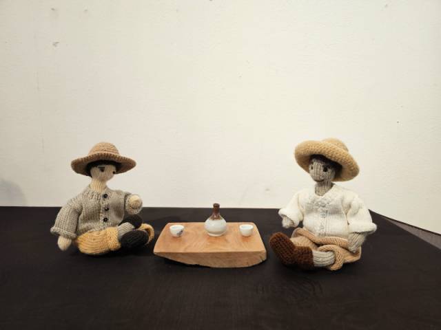 ▲ 정을섭 작 ‘농부들의 술잔’