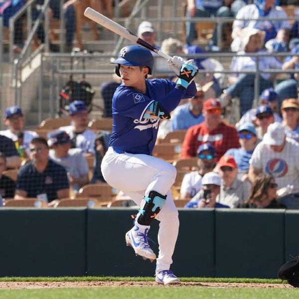 로스앤젤레스(LA) 다저스의 김혜성. 김혜성 공식 SNS 계정 캡처