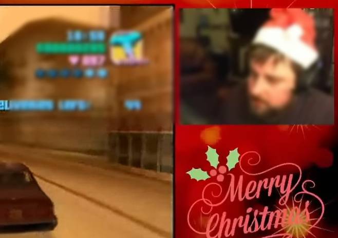 그가 알리바이를 위해 꾸며낸 가짜 생방송 영상 [유튜브 캡처]