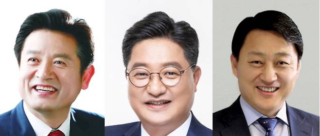 이칠구, 문충운, 모성은(왼쪽부터). 자료사진