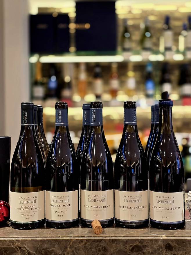 도멘 레셔노 와인. 최현태 기자