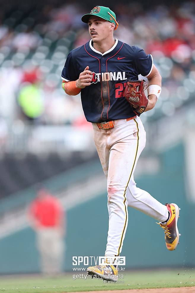 ▲ 2025년 퓨처스 게임에 출전했던 코너 그리핀.