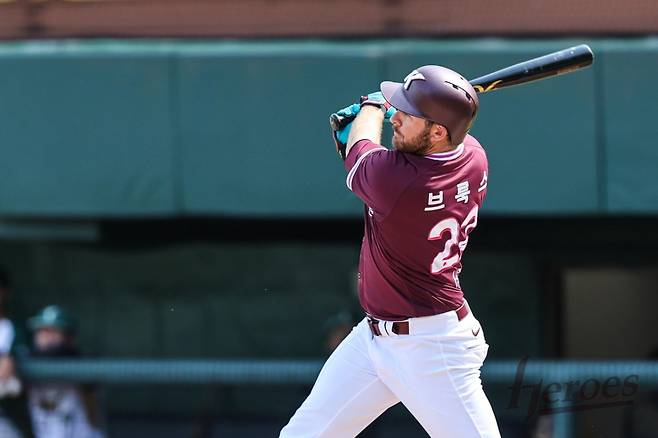 키움 히어로즈 외국인 타자 브룩스. /사진=키움 히어로즈 제공