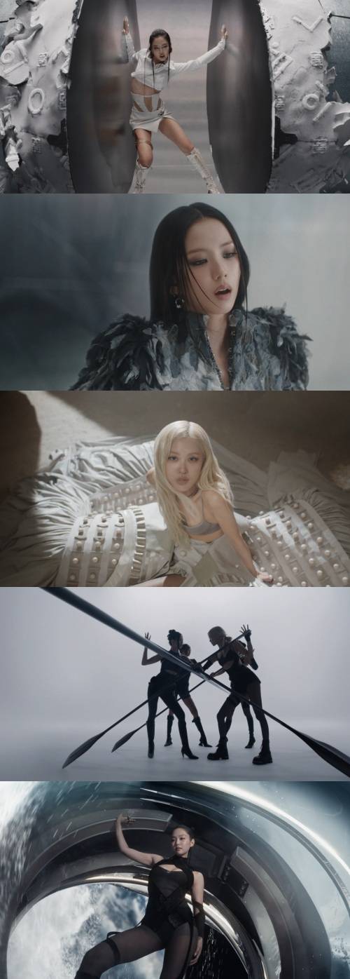 블랙핑크 MV 캡처.