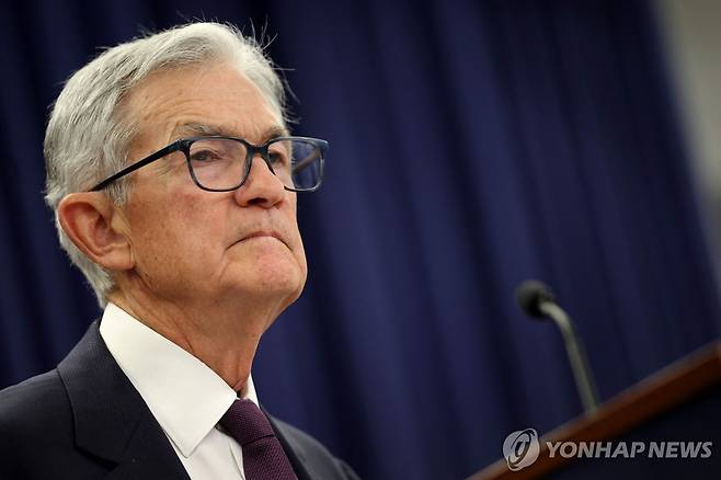 제롬 파월 연준 의장  [AFP=연합뉴스 재판매 및 DB 금지]