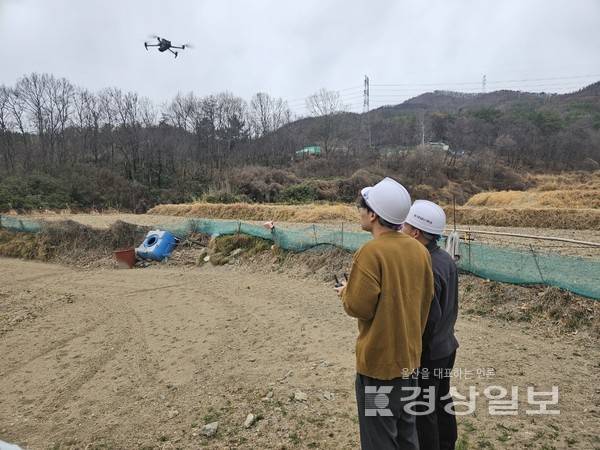 울산 울주군이 고성능 드론을 활용해 개발제한구역 내 불법행위 특별 점검을 실시한다. 울주군 제공