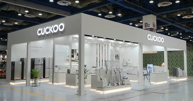 서울 코엑스 '2026 서울리빙디자인페어' 쿠쿠 부스 (쿠쿠 제공)