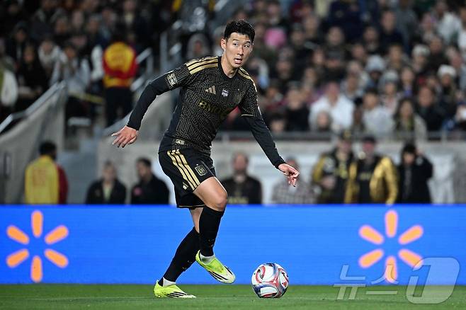 LA FC 손흥민.  ⓒ AFP=뉴스1