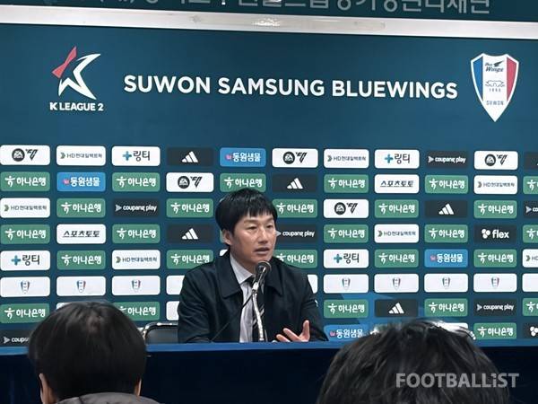 이정효 수원삼성 감독. 김진혁 기자
