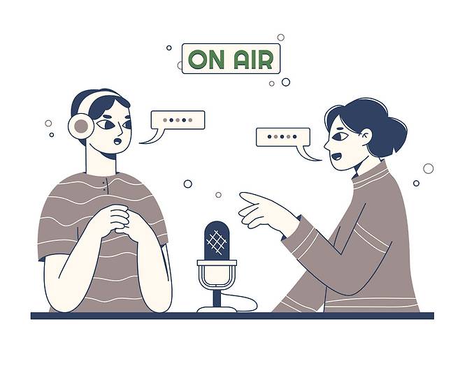 ‘말이 끊기면 안 된다’, ‘재미와 재치가 있어야 한다’, ‘상대방을 지루하게 만들면 안 된다’와 같은 규칙으로 자신을 검열하면, 상대방과의 ‘대화 리듬’을 타기 힘들다. 게티이미지뱅크