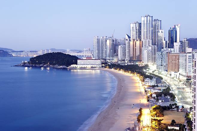 부산 해운대 아파트촌 일대 [매경DB]