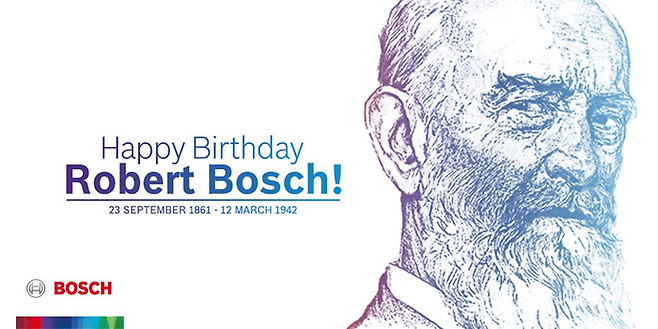 보쉬의 탄생을 기념하는 메시지