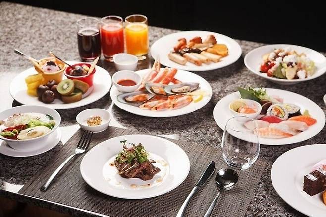 글래드 호텔 여의도에 있는 뷔페 레스토랑 ‘그리츠’