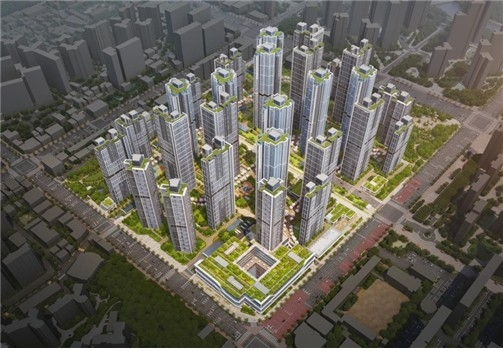 대치동 은마아파트 주택재건축 정비사업 조감도. 사진 제공=서울시