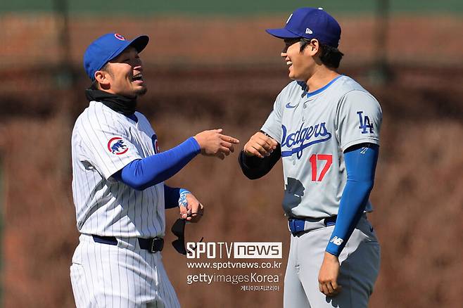 ▲ 스즈키 세이야(왼쪽)와 오타니 쇼헤이.