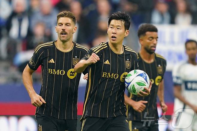 LA FC의 손흥민 ⓒ AFP=뉴스1