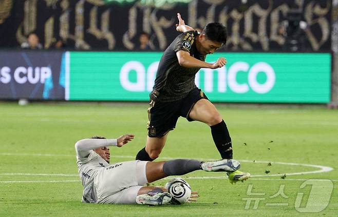 LA FC의 손흥민 ⓒ AFP=뉴스1