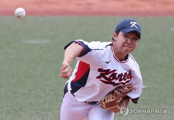 정우주. ⓒ연합뉴스