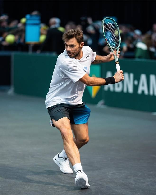 스탄 바브링카의 명품 백핸드. 사진 ATP 투어