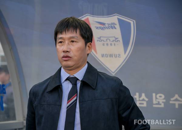 이정효 감독(수원 삼성). 서형권 기자