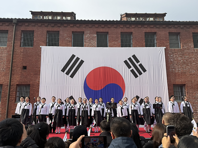 역사 어린이합창단 공연 / 사진= 문서연 여행+ 기자